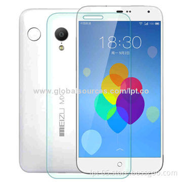 Water proof 2.5D round edge tempered glass film guard for Meizu MX